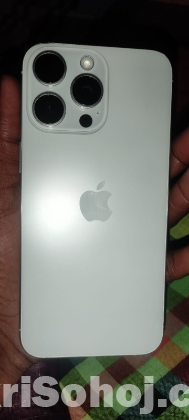 I phone 15 pro max , White colour